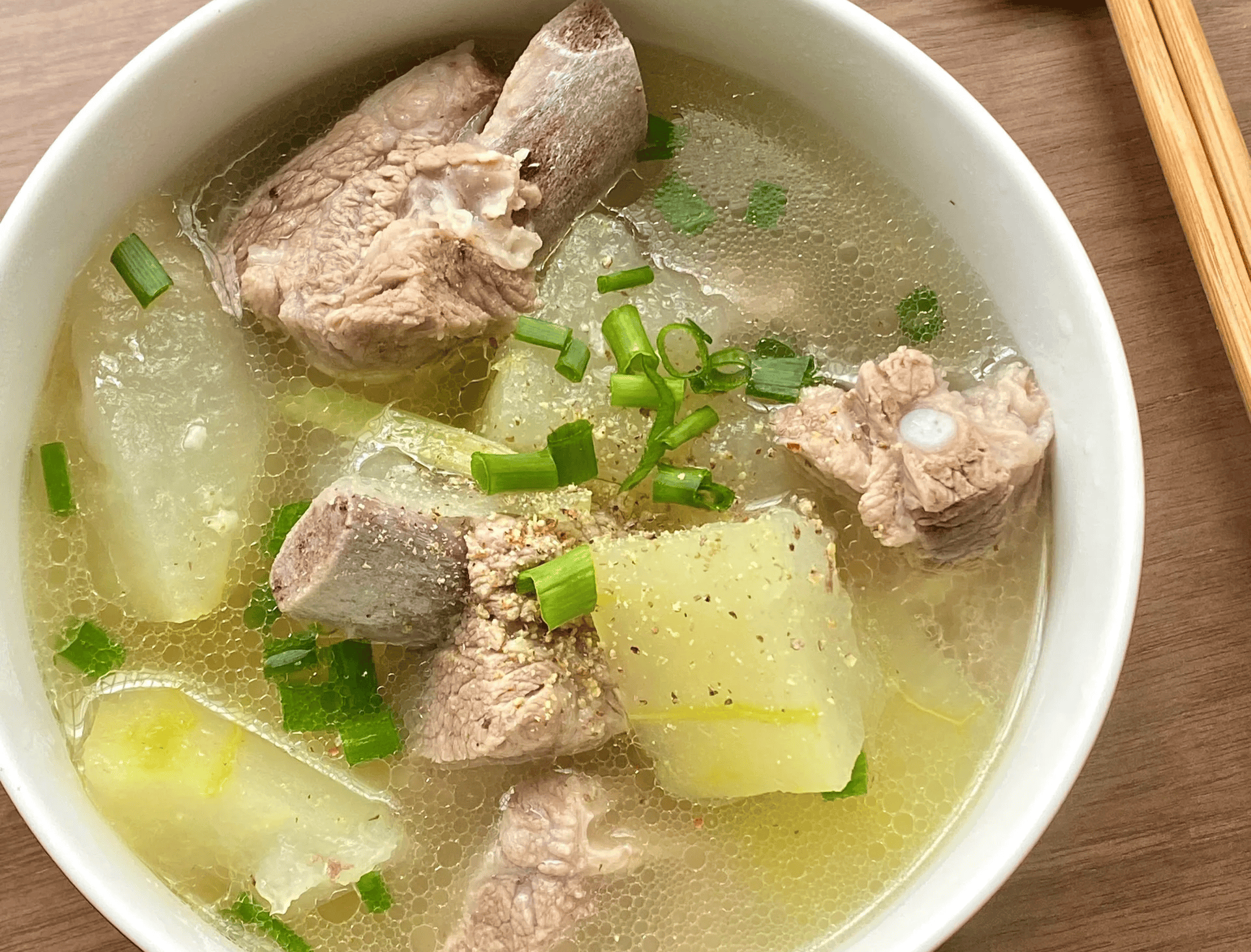 冬瓜瘦肉汤的做法(冬瓜瘦肉汤的做法鹿茸菇)