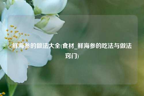 鲜海参的做法大全(食材_鲜海参的吃法与做法窍门)